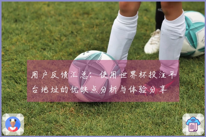 用户反馈汇总：使用世界杯投注平台地址的优缺点分析与体验分享